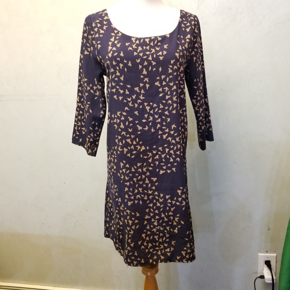 Everly Anthropologie bird dress (H9) - Picture 2 of 8